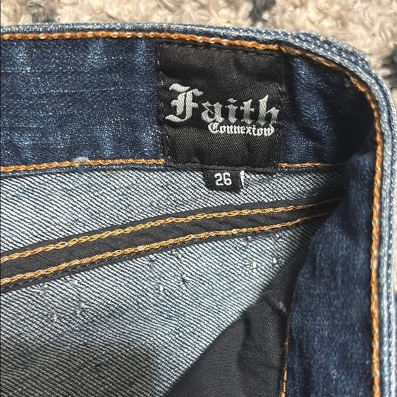 Faith Connexion Women's Boot Cut Jeans - Blue - Picture 2 of 16
